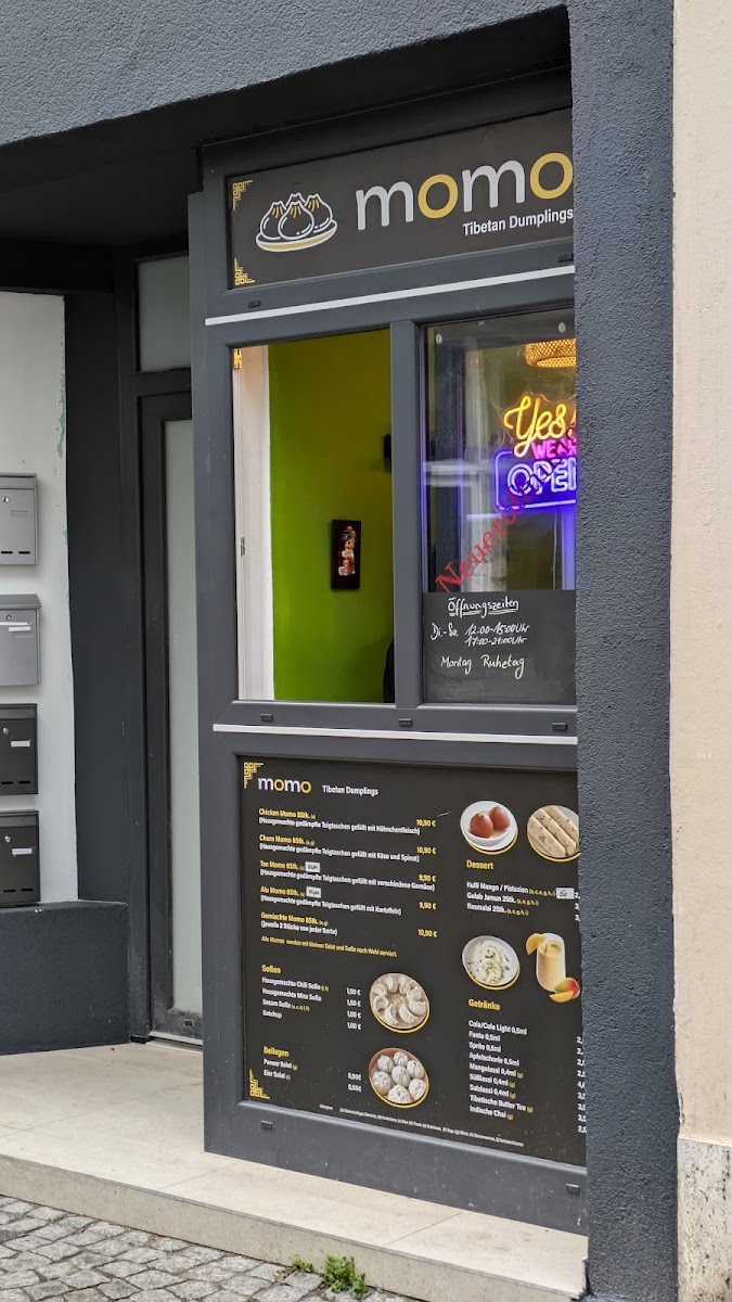 Momo tibetan dumplings