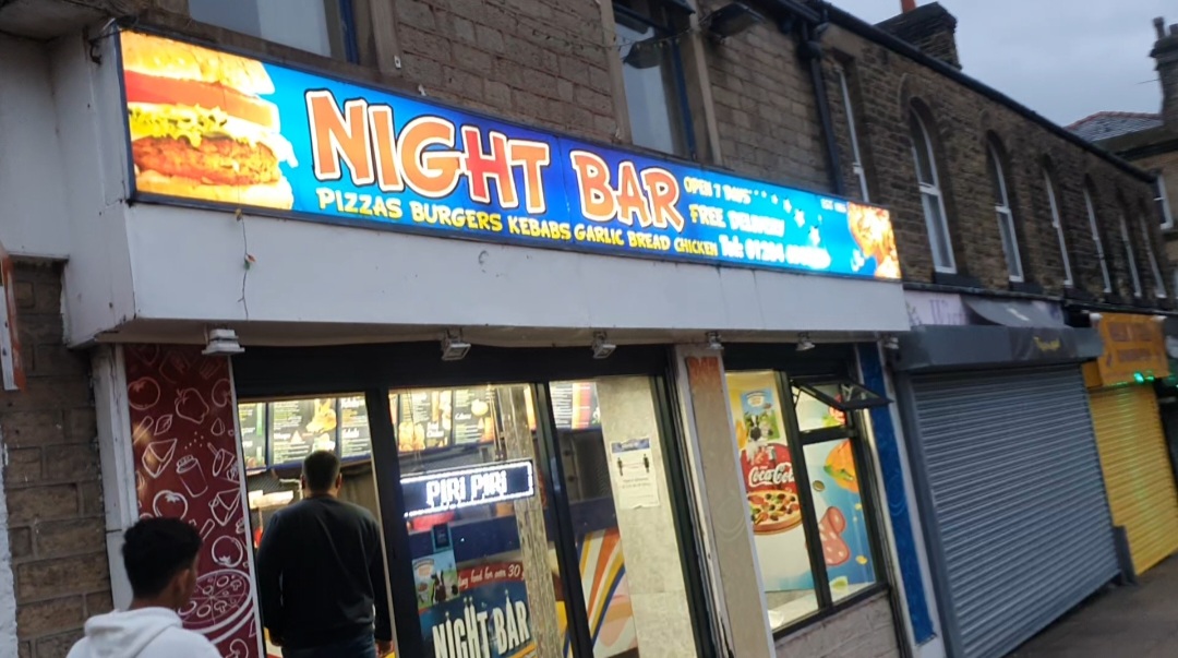 Night Bar Takeaway Horwich