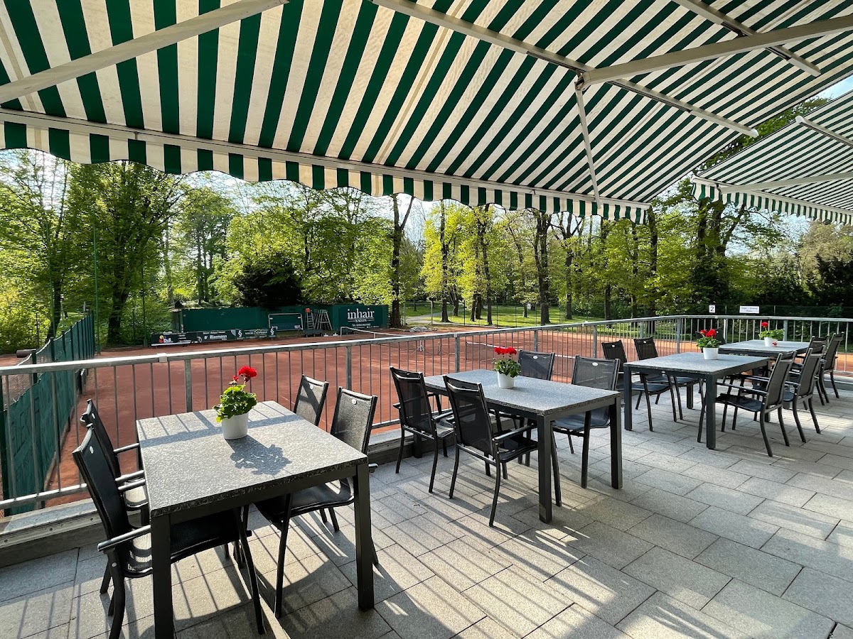 Café-Bistro Grün-Weiß