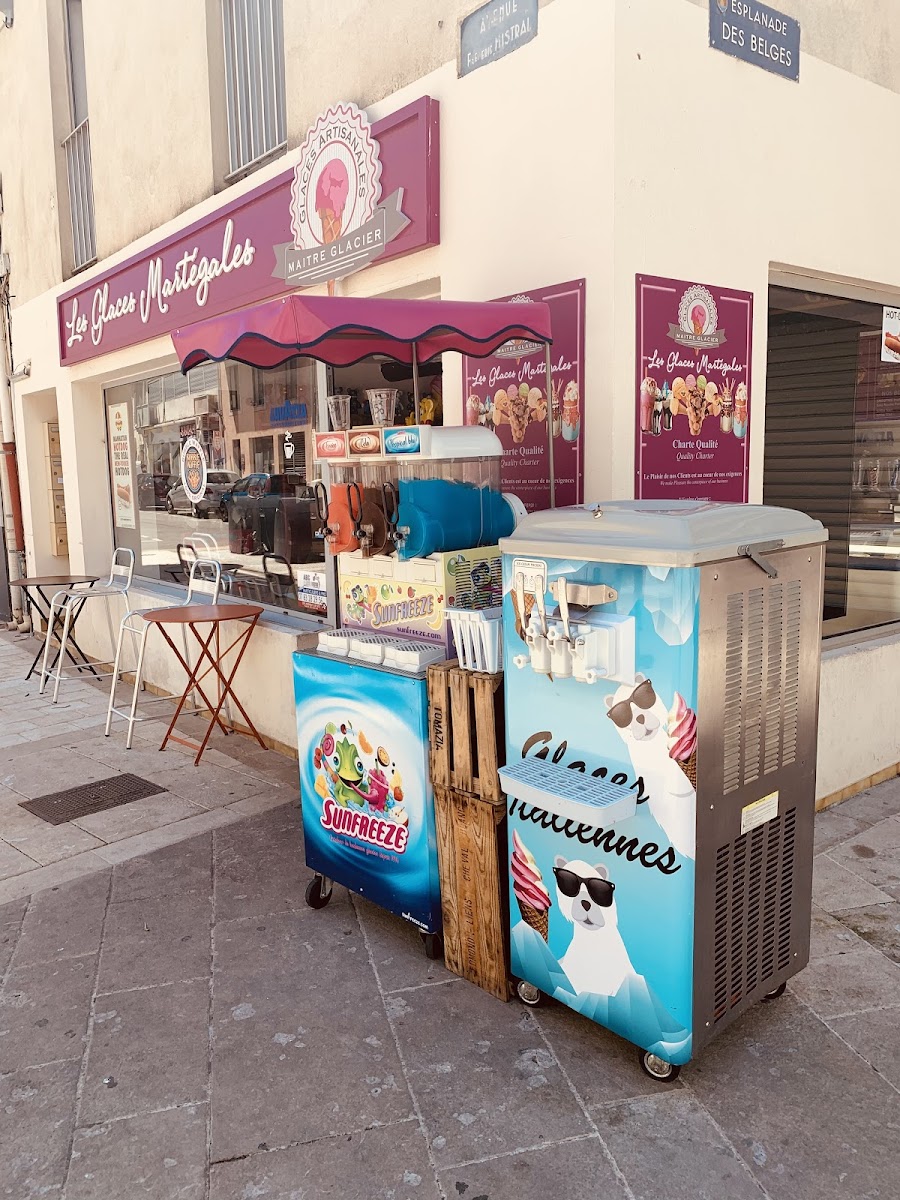 Les Glace Martegales Cafétéria